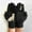 Black, variant on 2023 Warm Gloves Winter Gloves Knit Stretch Gloves for Adult Women Ladies Woolen Gloves And Winter Outdoor Warm Dog Bones Printing Gloves