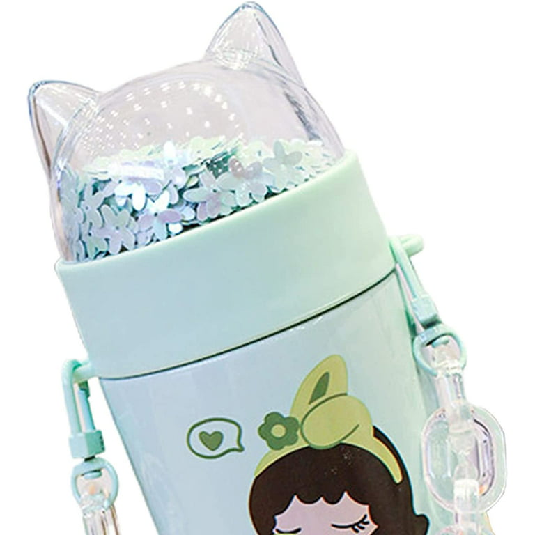 10 oz Cute Water Bottles for Girls and Kids, Insulated Kawaii Water Bottle  for Kids School, Leak Pro…See more 10 oz Cute Water Bottles for Girls and