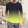 thumbnail image 3 of KaLI_store Men Shirts Men T-Shirts Long-Sleeve T-Shirts Tops Quick Dry for Running Gym Black,XXL, 3 of 4