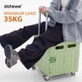 thumbnail image 2 of Carrito utilitario plegable dotewe 42 x 38 x 104 cm, 35 kg, 2 of 9