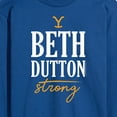 thumbnail image 3 of Yellowstone - Beth Dutton Strong - Men's Long Sleeve T-Shirt, 3 of 6