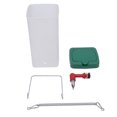 thumbnail image 2 of Dispensador Automático De Agua Para Pájaros, Alimentador De Agua Para Loros Con Base Estable De Plástico Metálico De Alta Capacidad Para Jaula, 2 of 7
