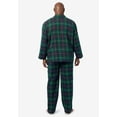 thumbnail image 2 of KingSize Men's Big & Tall Plaid Flannel Pajama Set, 2 of 3
