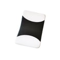 thumbnail image 2 of Almohadillas tailandesas, Kick Training Focus Mitts Pads Curvo Kicking mango sólido Agarre Karate Kick Boxing Strike Training Blanco Negro Color L Sunnimix escudo de patadas, 2 of 8