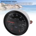 thumbnail image 4 of 3 In 1 Tachometer Multifunction Gauge Oil Pressure Water Temperature Compact Design With 7 Color Backlight, Suitable for Truck Tractor Car Motorhome Boat, 4 of 7