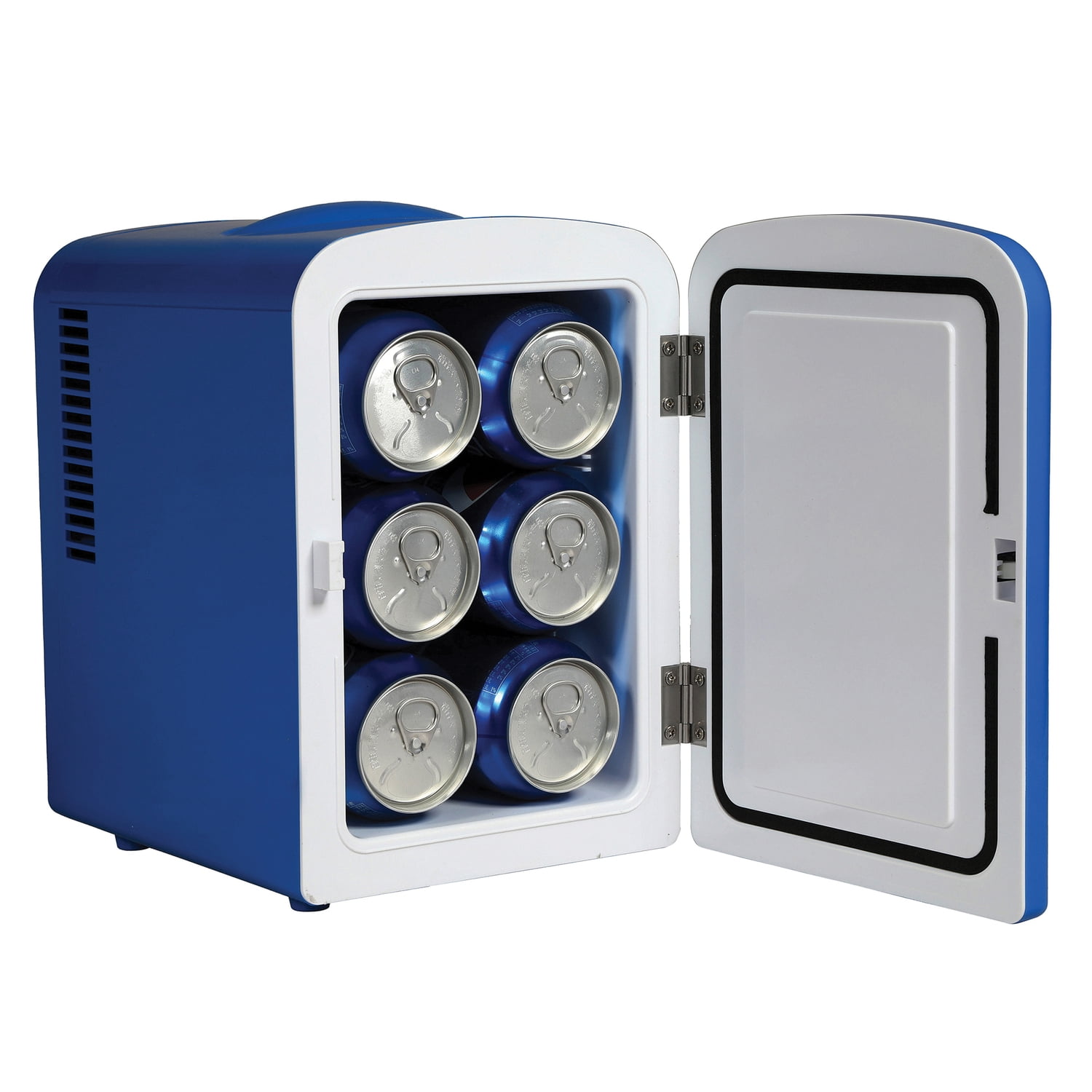 6-Can Portable Mini Fridge, Blue, MIS133PEPPT