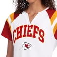 thumbnail image 3 of Women's Starter  White Kansas City Chiefs Game On Notch Neck T-Shirt, 3 of 3