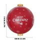 thumbnail image 2 of Bola hinchable navideña al aire libre | Decoración festiva para Papá Noel | Decoración impermeable de PVC resistente para jardín | 60 cm de diámetro | Adorno navideño ligero | Pack de 1, 2 of 3