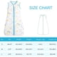 thumbnail image 5 of Saco de dormir para niños pequeños Saco de dormir para bebés de 0,5 Tog, Manta portátil de algodón de verano para bebés Saco de cultivo para bebés con doble cremallera para recién nacidos oso de fresa Hogar, 5 of 5