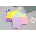 thumbnail image 6 of DADHOT (8 Pack) Lined Sticky Notes 4X6 in, Morandi Pastel Colors Ruled Post, Super Sticking Power Big Rectangle Memo for Office, Home, School, 40 Sheets/Pad, 6 of 6