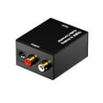 thumbnail image 2 of MasteelfCA Digital to Analog Audio Converter Audio Switch Box Optical to RCA AV Switcher Selector Box Coaxial Toslink Audio Converter (Black), 2 of 7