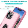 thumbnail image 5 of iPhone 15 Pro Max Case ,Sturdy Phone Case for iPhone 15 Pro Max 2023 6.7 inch ,Tekcoo Hybrid Dual Layer Rubber Drop Protection Heavy Duty Rugged Bumper 2-in-1 Ring Case Cover with Kickstand-Black, 5 of 7
