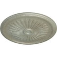 thumbnail image 3 of 36"OD x 1 1/2"P Juniper Ceiling Medallion (Fits Canopies up to 7"), Hand-Painted Flash Gold, 3 of 5