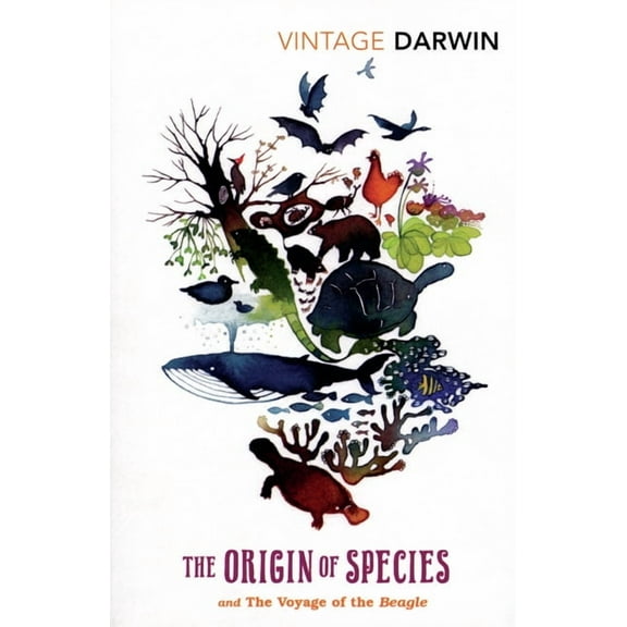 Vintage Classics The Origin of Species: And the Voyage of the Beagle, (Paperback)