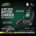 thumbnail image 5 of Battery Tender 10 AMP Battery Charger and Maintainer - 12V Switchable 10 AMP / 6 AMP / 2 AMP Smart Fully Automatic for  Cars SUVs Trucks - Selectable Chemistry Standard Lithium AGM - 022-0229-DL-WH, 5 of 5