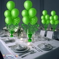 thumbnail image 2 of PMU 6 Pack Bursting Star Centerpiece-Emerald Green Balloon Weights, table Centerpiece for Graduation, Birthdays, Halloween, Veterans, Party & Independence Day Celebration-15in / 7.34cm, 2 of 7