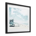 thumbnail image 2 of Stupell Industries Rustic Lodge Blue Beach Station Black Framed Print Under Glass, 16 x 13, by Kim Curinga, 2 of 8