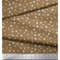 thumbnail image 3 of Soimoi Georgette Viscose Fabric Radio Transistor,Guitar & Piano Musical Instrument Fabric Prints by Yard 42 Inch Wide, 3 of 3