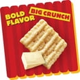 thumbnail image 3 of 2X - Cheez-It Grooves Sharp White Cheddar Cheese Snack Crackers, 3 of 5