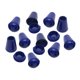thumbnail image 1 of 10 piezas de topes de cordón con forma de campana para cordón de bolsa deportiva Azul, 1 of 8