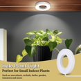 thumbnail image 2 of Ceiling Grow Lights for Indoor Plants, 192 LEDs Full Spectrum Halo LED Plant Light, with 3/9/12H Auto Timer Switch, 3 Colors,10 Dimming, Plant Lights for Small Plants, 4 Head, 2 of 7