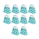 thumbnail image 2 of 10 bolsas de regalo de Navidad, cajas de regalo para fiestas, cajas de regalo de tela de fieltro, cajas de regalo de Navidad para dulces, panadería Azul, 2 of 8
