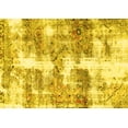 thumbnail image 1 of Ahgly Company Indoor Rectangle Abstract Yellow Modern Area Rugs, 2' x 3', 1 of 4