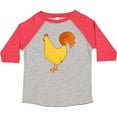 thumbnail image 3 of Inktastic Cute Yellow Chicken Boys or Girls Toddler T-Shirt, 3 of 5
