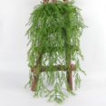 thumbnail image 2 of Flor Artificial Vid Hojas de Pino Plantas de Colgando Casa Hotel Oficina Jardín Artesanía Decoración Artística Verde-105cm, 2 of 9