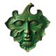 thumbnail image 1 of The Green Man Wall Art Sculpture Premium Cast Iron Wall Plaque, 1 of 5