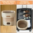 thumbnail image 5 of Luku 12L Mini Folding Washing Machine, Portable Collapsible Washer & Dryer for Underwear, Baby Clothes, 5 of 7