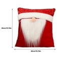 thumbnail image 2 of Uxgjfwu Christmas Pillow, Red Doll Decorative Sofa Chair Cushion for Holiday Scene Setting Home Decor, Christmas Pillow, 2 of 7