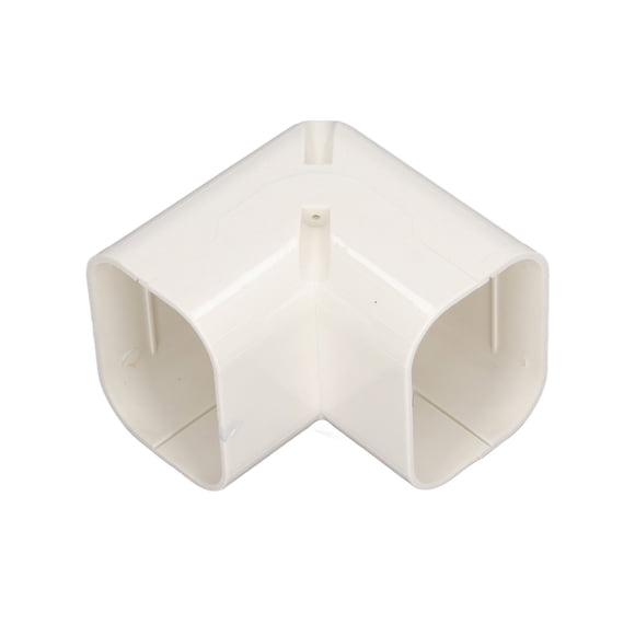 Cubierta de tubería de aire acondicionado, accesorios de cubierta de tubería para accesorios de cubierta de tubería Kit de cubierta de línea de PVC de primera línea