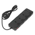 thumbnail image 4 of Regleta de enchufes de 3000 W 3 Interfaz universal 2 USB 2 Puerto PD Interruptores de control individuales Regleta de enchufes de seguridad Enchufe del Reino Unido 110‑265 V, 4 of 9