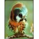 thumbnail image 2 of Gato Tigre Moneky Diamante Costura DIY 5D Animal Diamante de imitación Pintura Bordado de cristal Oficina en casa Punto de cruz Inevent JJ14136-02, 2 of 6