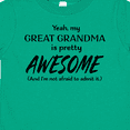 thumbnail image 4 of Inktastic Yeah My Great Grandma Is Pretty Awesome Boys or Girls Toddler T-Shirt, 4 of 5