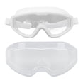 thumbnail image 1 of Gafas de natación para niños al aire libre, gafas de natación HD antivaho, gafas de buceo impermeables para niños para niñas y niños, color blanco YUNYI BRAND  Deportes, 1 of 8