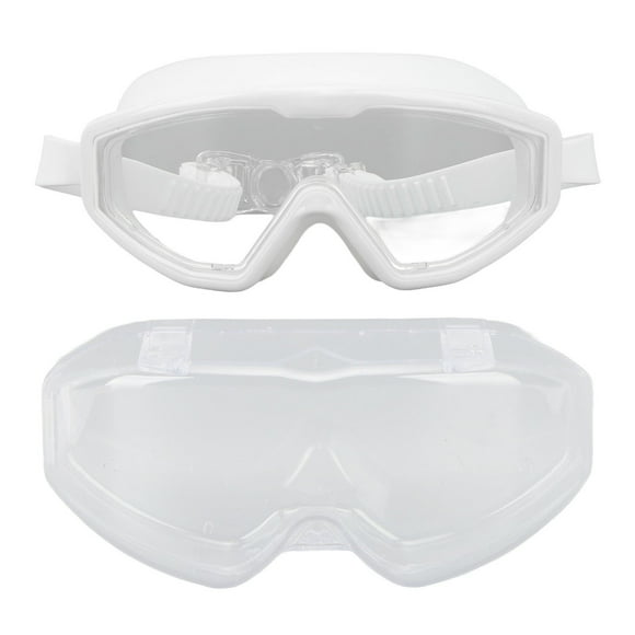Gafas de natación para niños al aire libre, HD, antivaho, impermeables, para buceo, para niñas y niños, color blanco