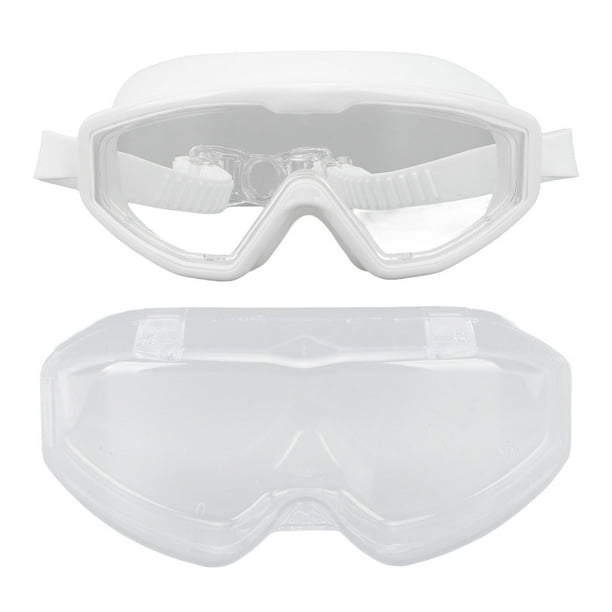 Gafas de natación para niños al aire libre, HD, antivaho, impermeables, para buceo, para niñas y niños, color blanco