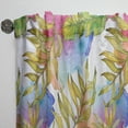 thumbnail image 3 of Designart 'Foliage Tropical II' Mid-Century Modern Curtain Panel, 3 of 5