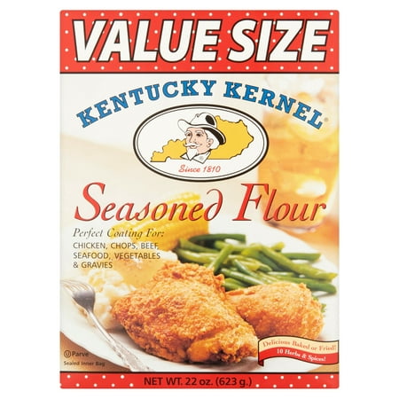 Kentucky Kernel Seasoned Flour, 22 oz - Walmart.com