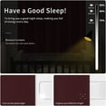 thumbnail image 2 of Easy-Going Thermal Insulated Blackout Curtains for Bedroom, Set of 2 Panels, Wine, 42 x 63 inch, 2 of 7