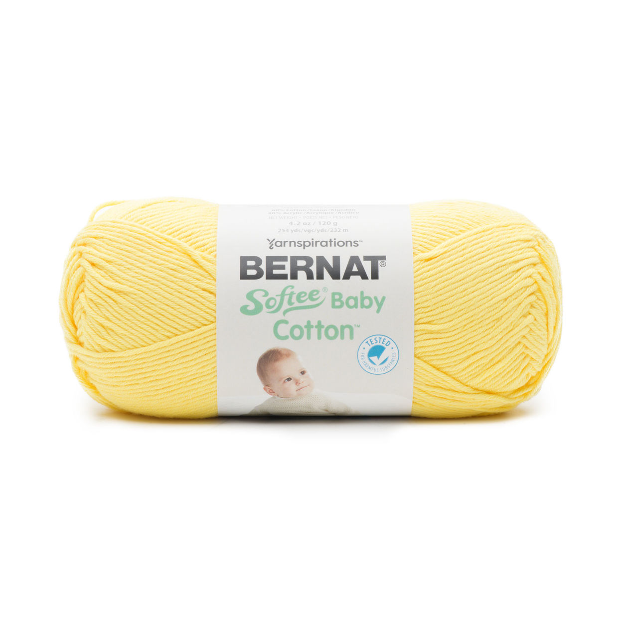 Bernat Softee Baby Cotton Yarn, Duckling