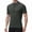 Dark Gray&02^0601V, variant on Cycle Jersey Men with 3+1 Rear Zipper Pockets Short Sleeve Men Workout Shirts Upf 50+ Half Zip Breathable Outdoor Quick Dry Bike Shirts for Men