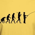 thumbnail image 3 of CafePress - The Evolution Of The Fisherman Light T Shirt - Men's Classic Graphic T-Shirt, 3 of 4