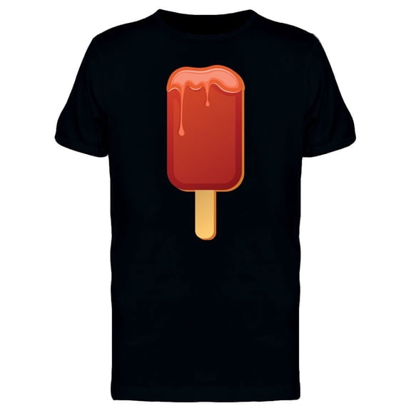 Cool Red Ice Creal Lollipop Tee Men's -Image by Shutterstock
