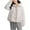 Beige, variant on Brondbend Women Coats Winter Jackets for Women Hooded Long Sleeved Full Zipper Solid Color Jacket with Pocket Thick Oversized Outerwear Comfortable Party Work Clothes,Beige