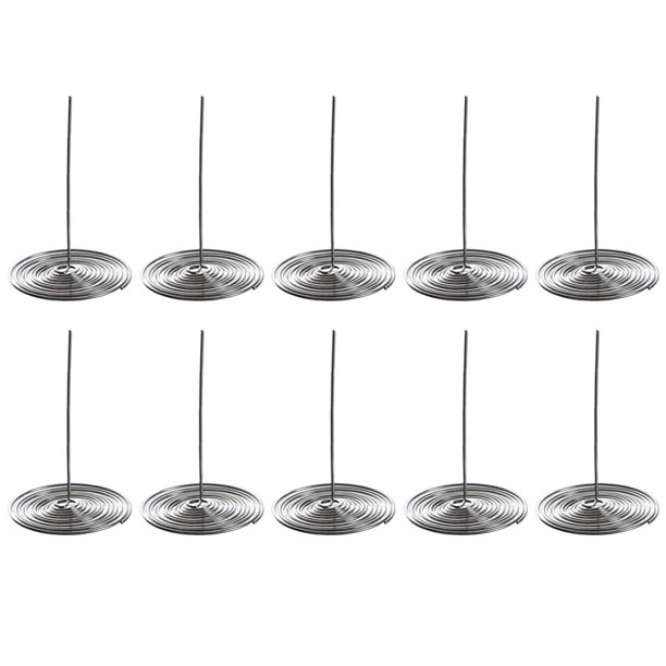 ColoMX 10 unids Práctico té Pot Filtros de primavera Infusor de té Té de acero inoxidable Infusores