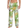 thumbnail image 2 of Picia Gnome and Pineapple Mens Soft Woven Cotton Elastic Waistband Sleep Pajama Pant Lounge Sleep Pant With Pockets And Drawstring-Medium, 2 of 9