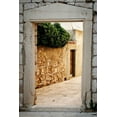 thumbnail image 2 of Geyman, Vitaly 23x32 White Modern Wood Framed Museum Art Print Titled - Croatia Door III, 2 of 4